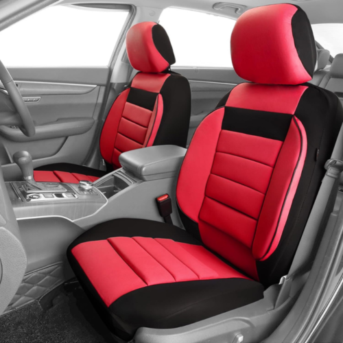 Ensemble de housses de siège de voiture avant, 6 pièces, Compatible avec Airbag, Mercedes C 300